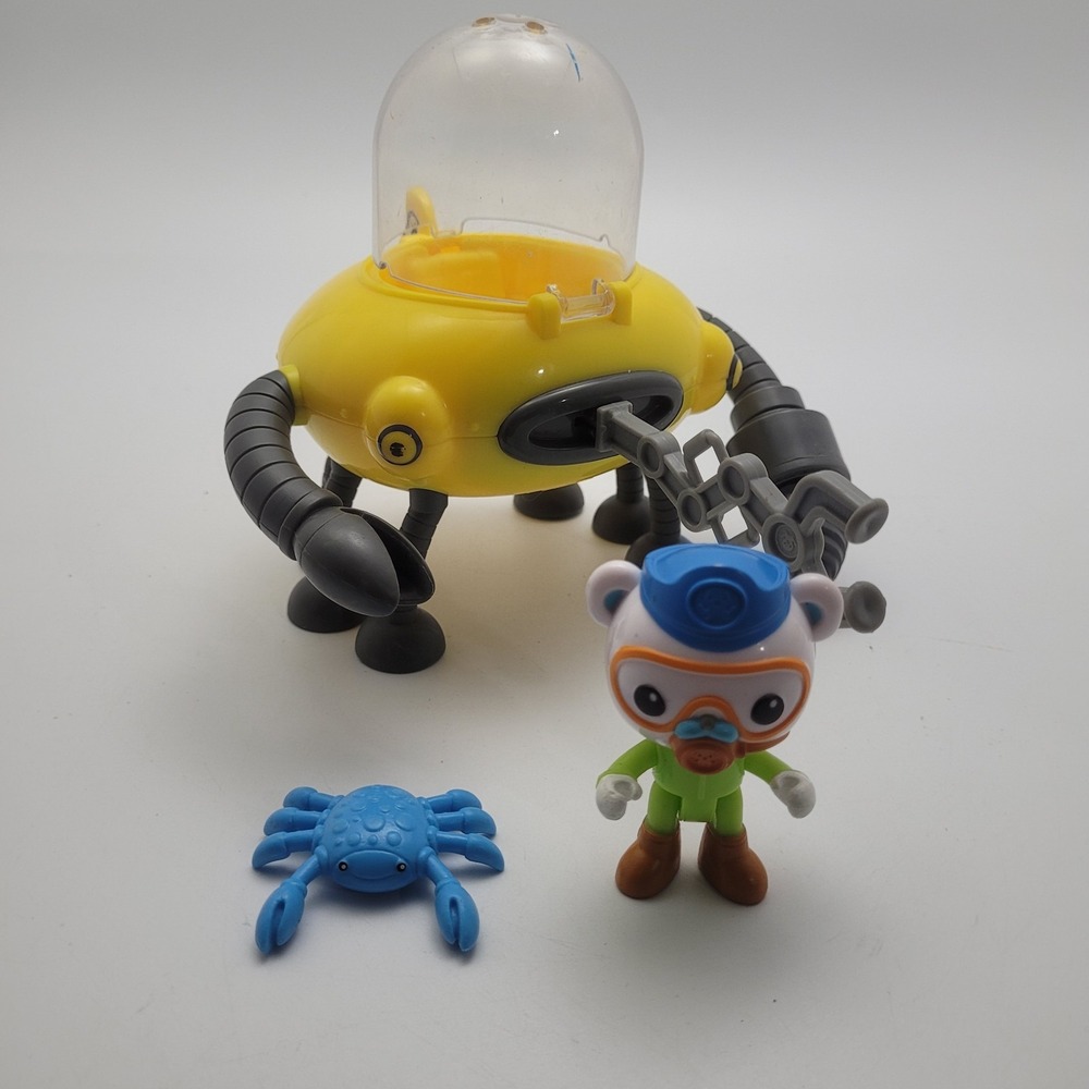 Octonauts Gup D Drill and Claw Vehicle with Figures